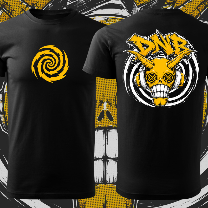 Tričko dnb, drum and bass pánské