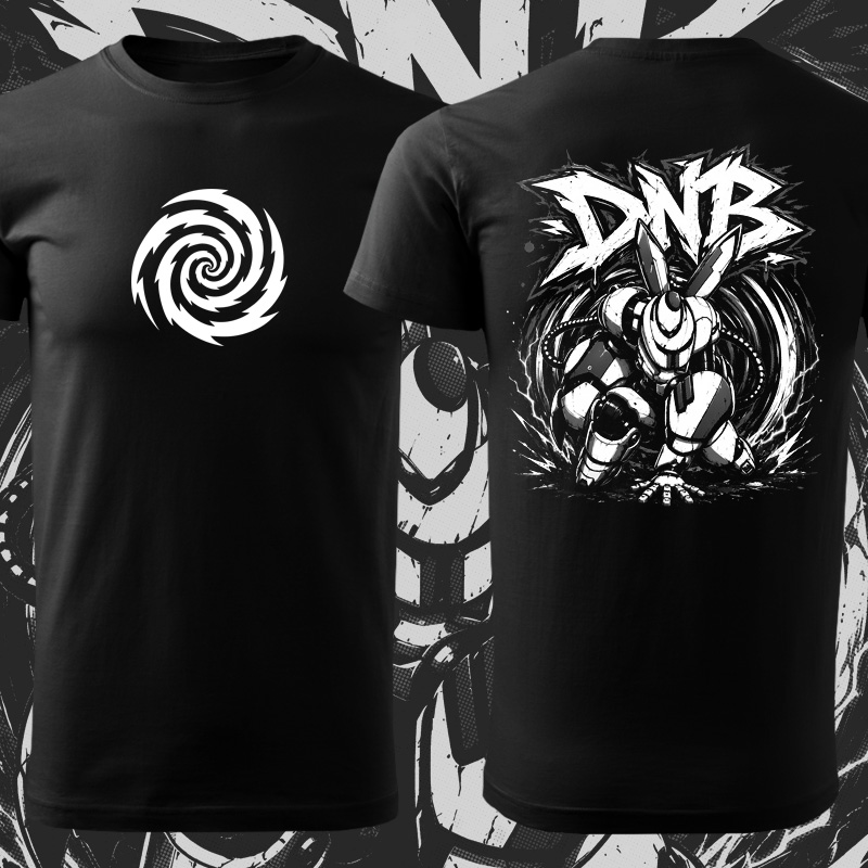 Tričko dnb, drum and bass pánské