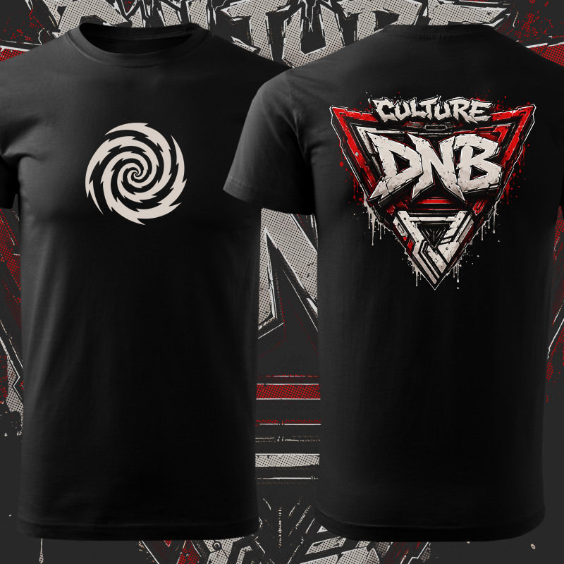 Tričko dnb, drum and bass pánské
