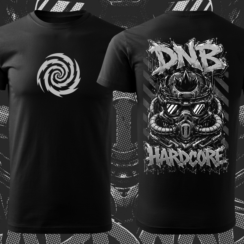 Tričko dnb, drum and bass pánské