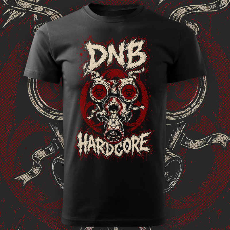 Tričko dnb, drum and bass pánské