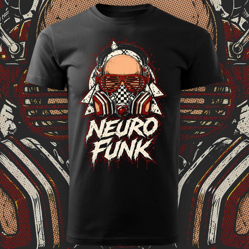 Tričko dnb, drum and bass pánské