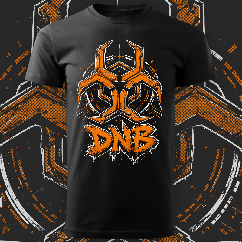 Tričko dnb, drum and bass pánské