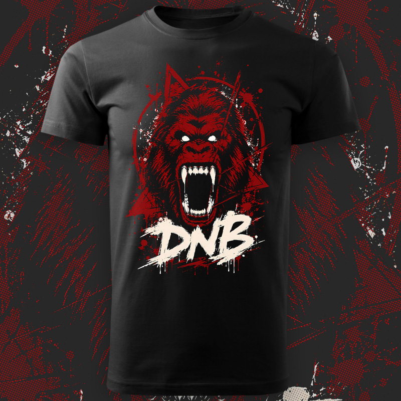 Tričko dnb, drum and bass pánské