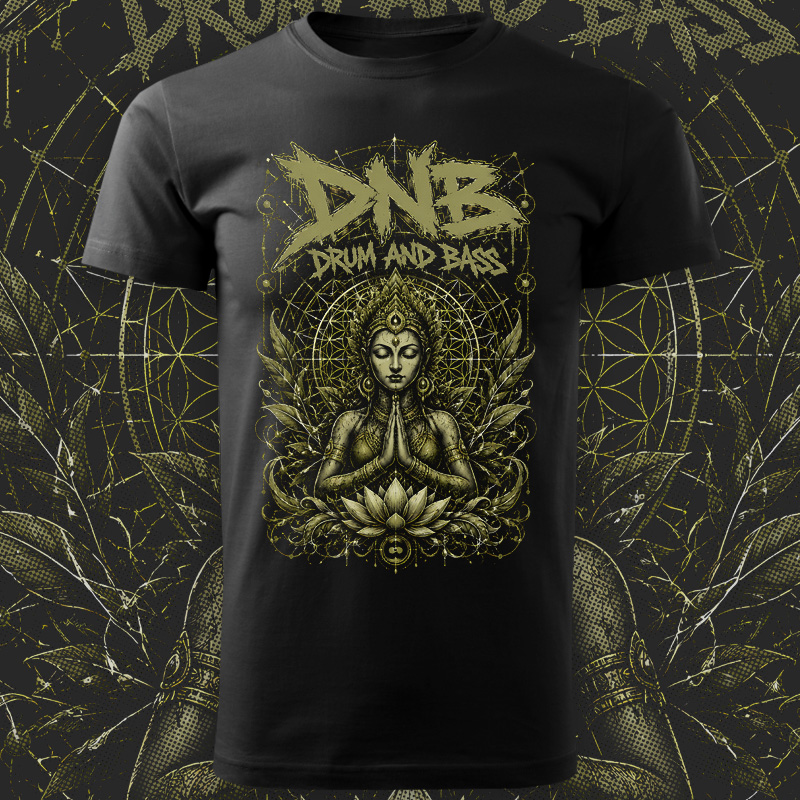 Tričko dnb, drum and bass pánské
