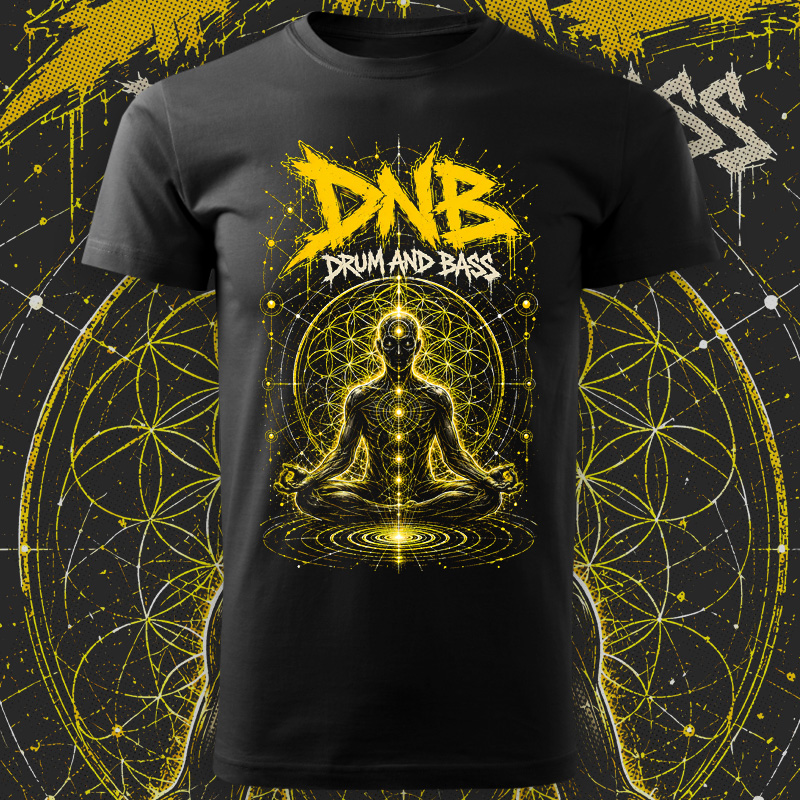 Tričko dnb, drum and bass pánské