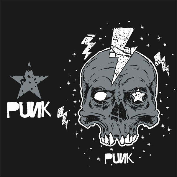 Mikina dámská punk