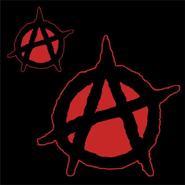 Mikina punk pánská Anarchy 