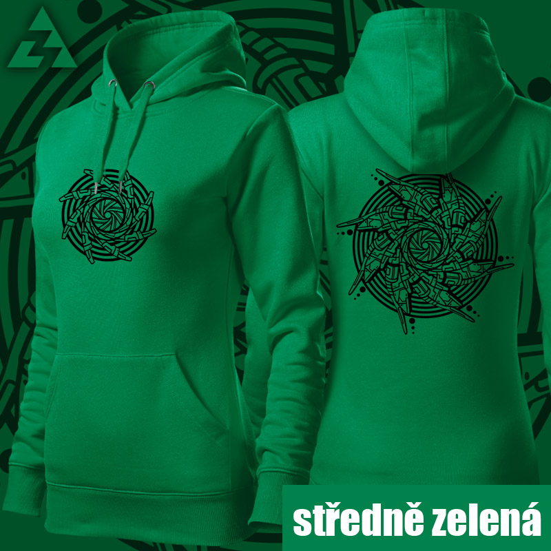 Mikina dámská tekno spiral