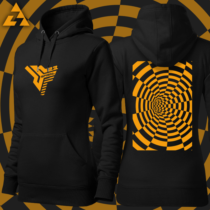 Mikina dámská tekno spiral