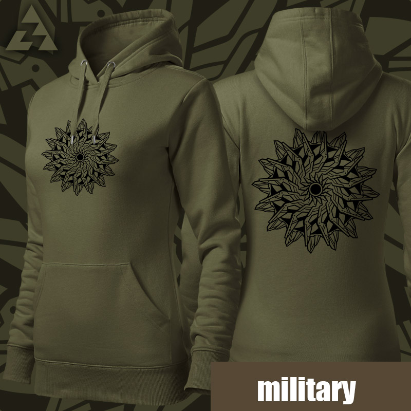 Mikina dámská tekno spiral