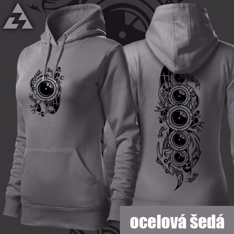Mikina dámská tekno spiral