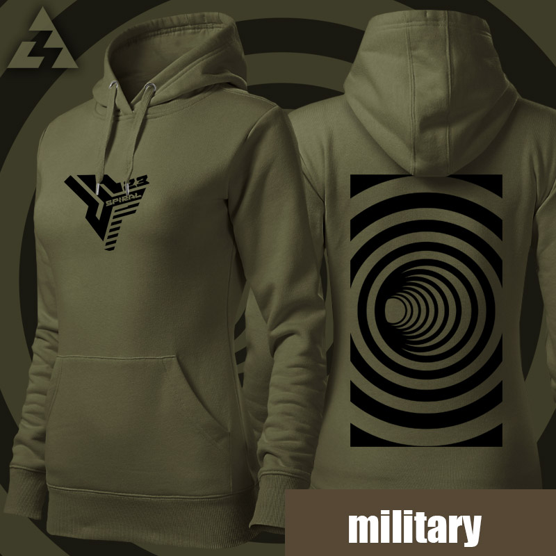 Mikina dámská tekno spiral