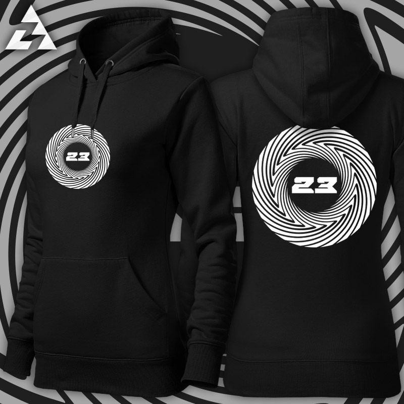 Mikina dámská tekno spiral 23