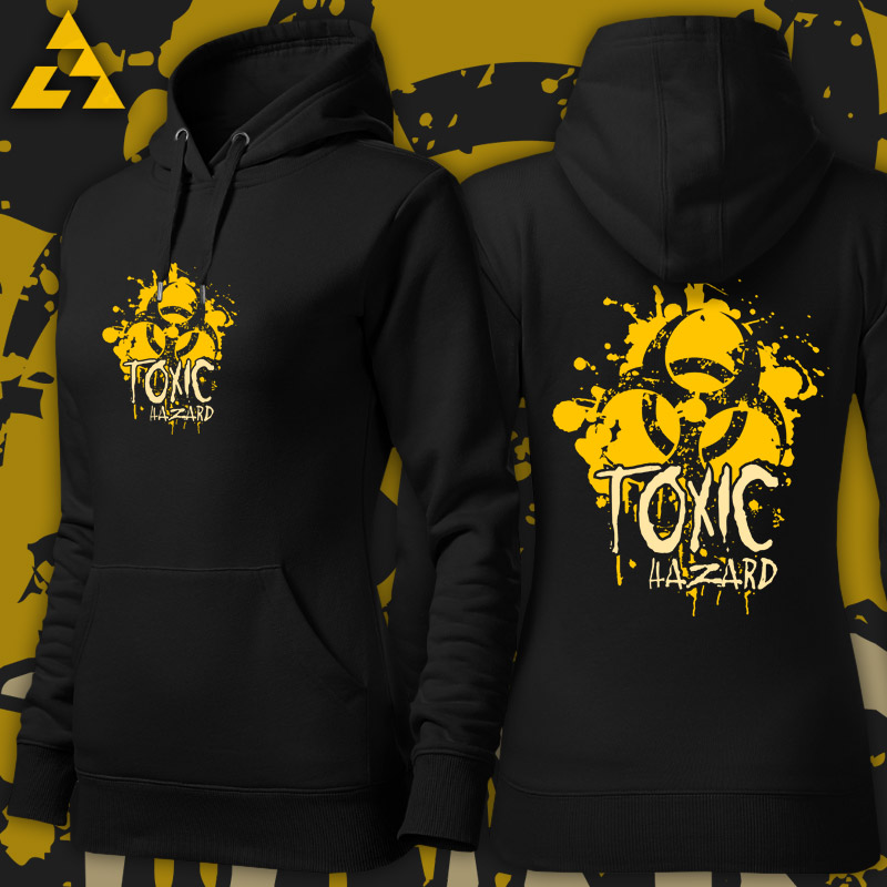 Mikina dámská tekno toxic hazard