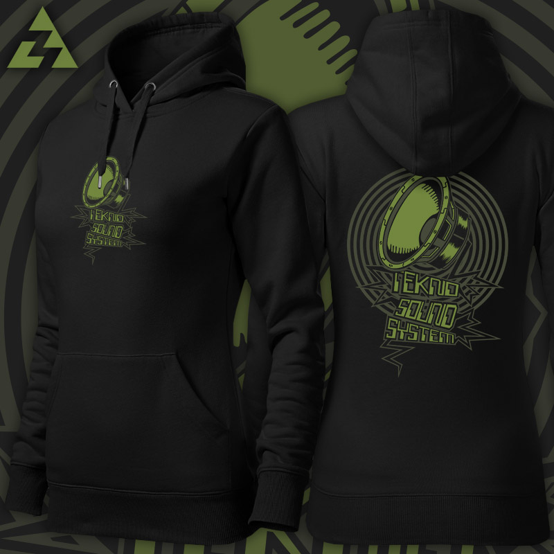 Mikina dámská tekno repro