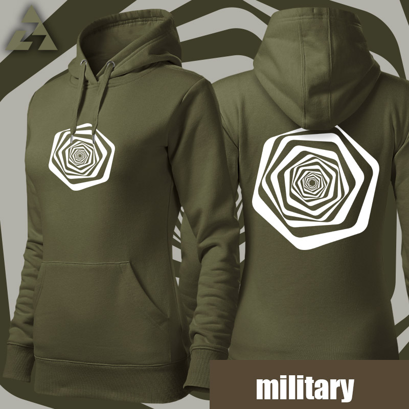 Mikina dámská tekno spiral