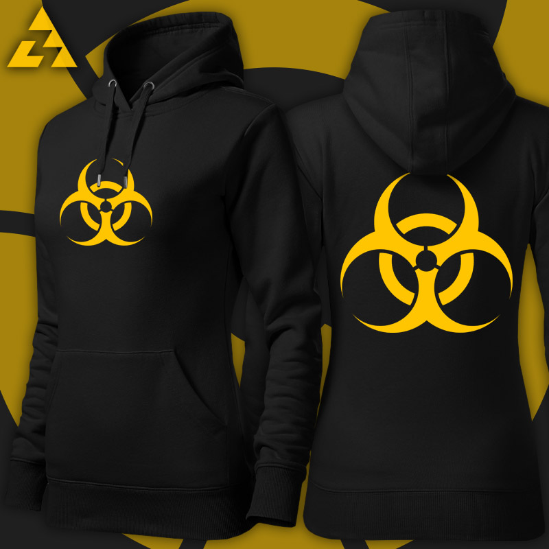 Mikina dámská tekno toxic