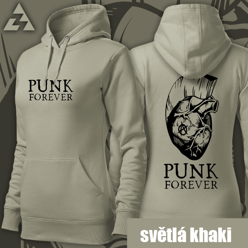 Mikina punk dámská punk forever