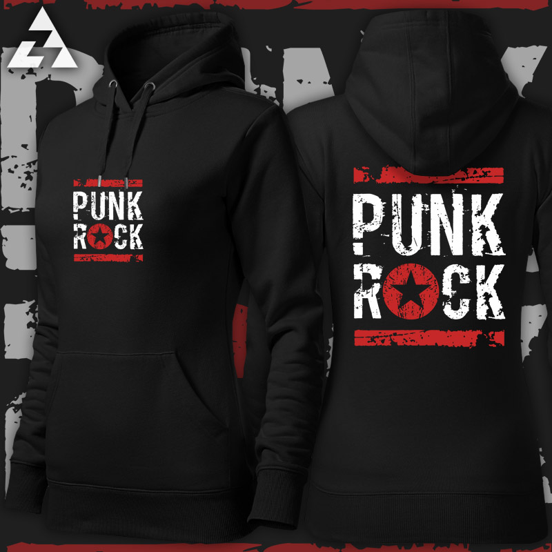 Mikina punk dámská punk rock