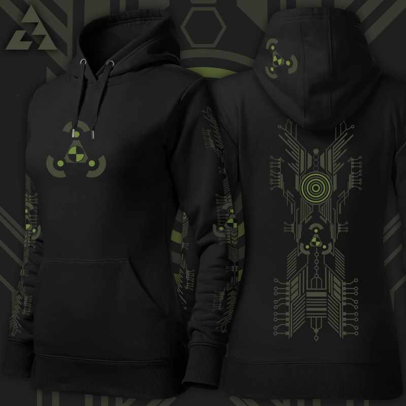 Mikina dámská tekno technical