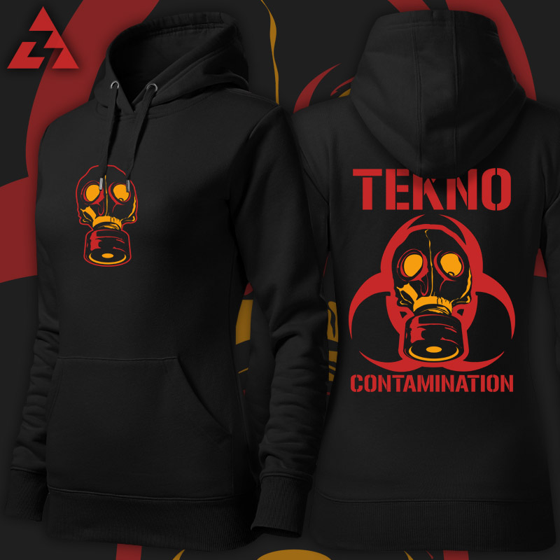 Mikina dámská tekno contamination