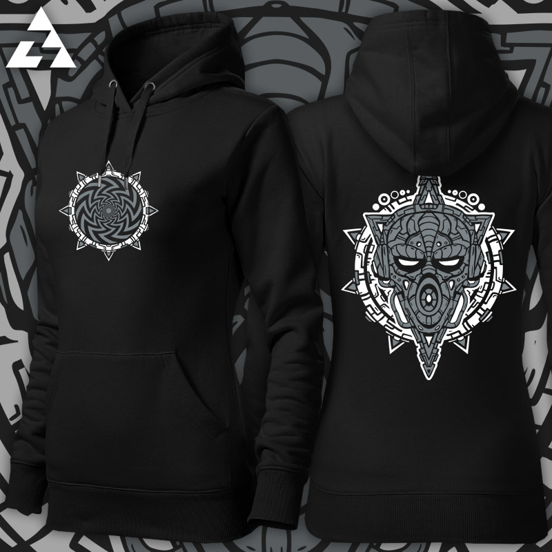 Mikina dámská tekno aztec