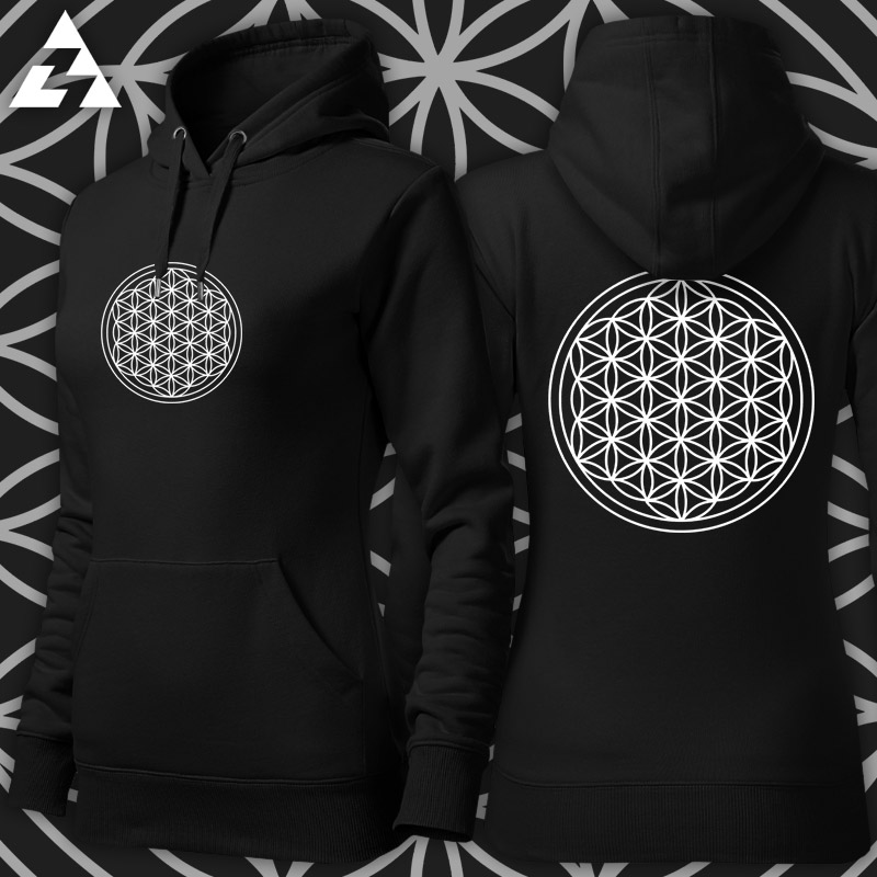 Mikina dámská tekno sacred geometry