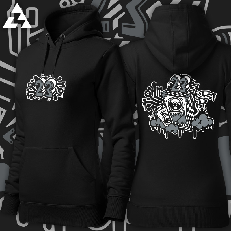 Mikina dámská tekno 