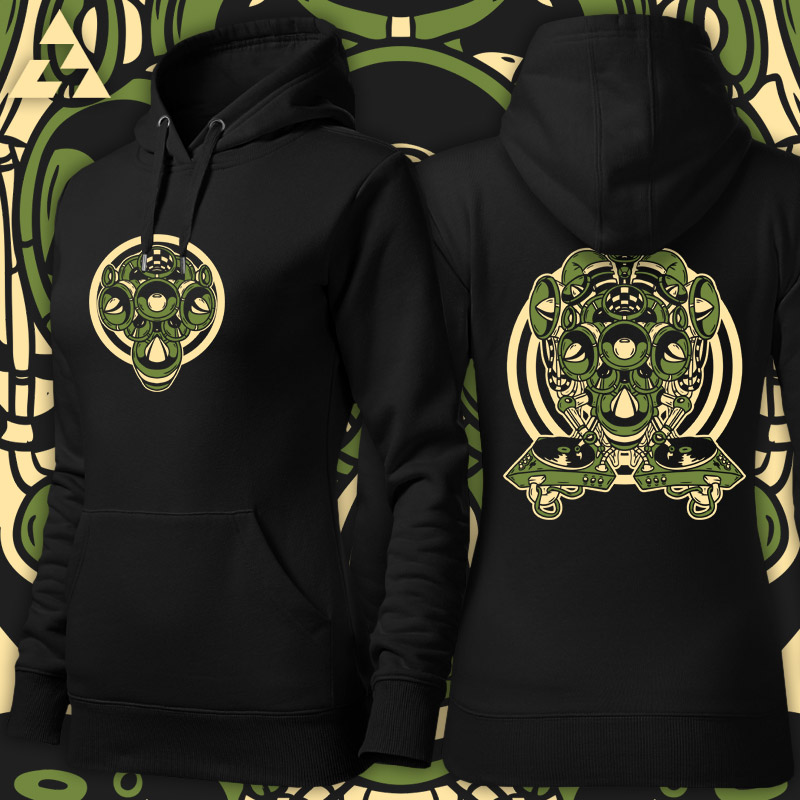 Mikina dámská tekno 