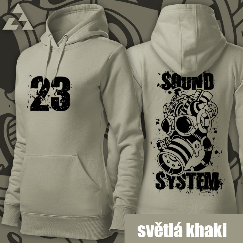 Mikina dámská tekno