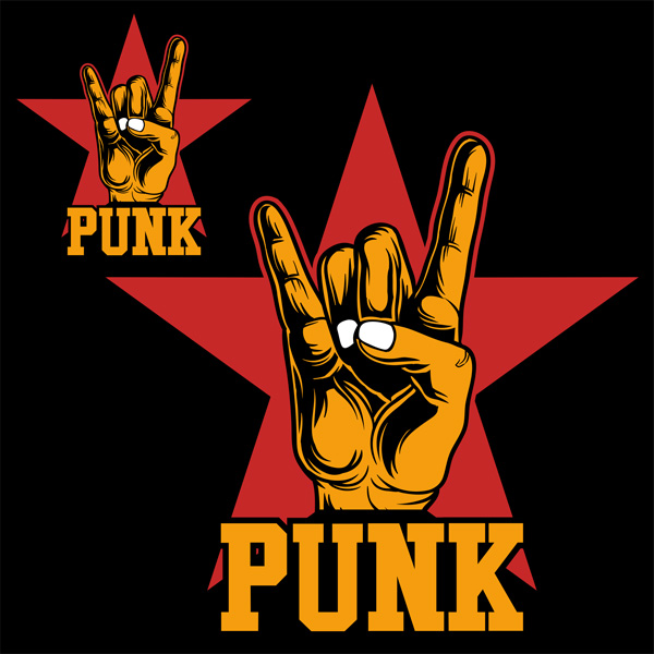 Mikina punk pánská Punk