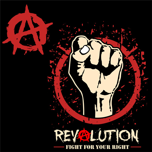 Mikina punk pánská Revolution