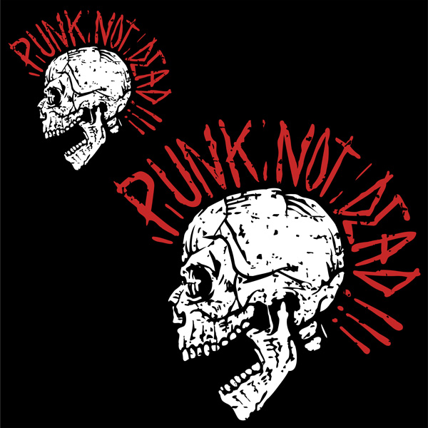Mikina punk pánská Punk´s not dead