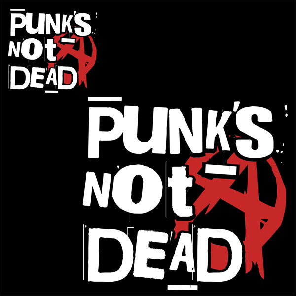 Mikina punk pánská Punk´s not dead