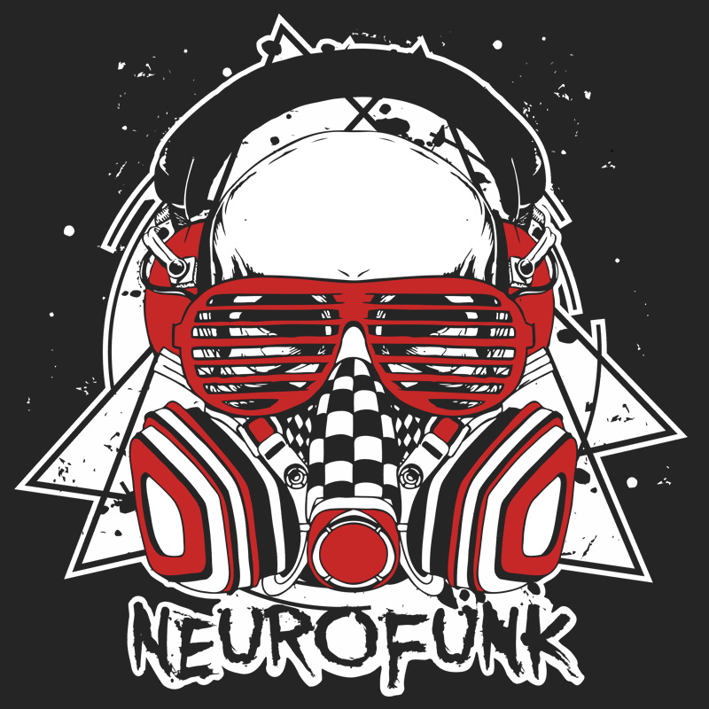 Mikina dnb dámská neurofunk