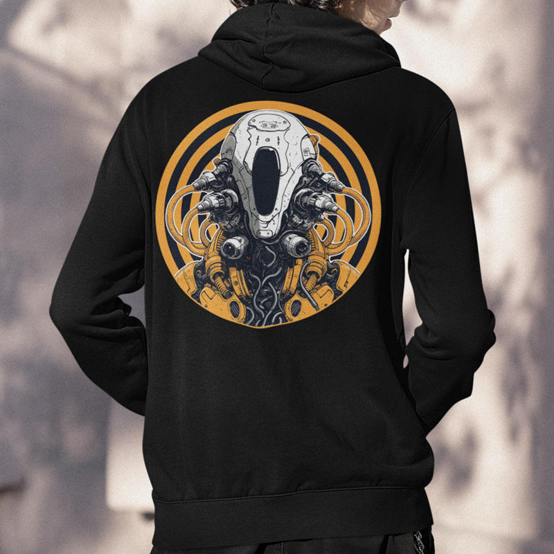 Mikina tekno pánská Robotic