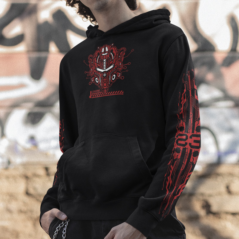 Mikina tekno pánská Sound system