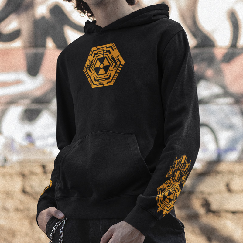 Mikina tekno pánská Radiation