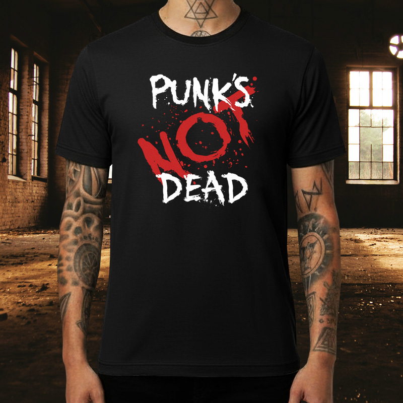 Tričko punk pánské Punks not dead