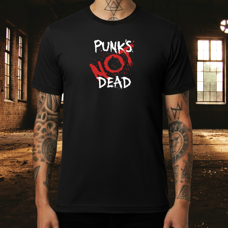Tričko punk pánské Punks not dead