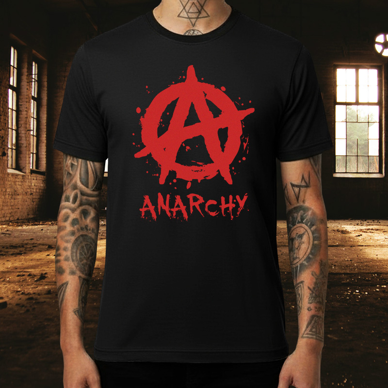 Tričko punk pánské Anarchy