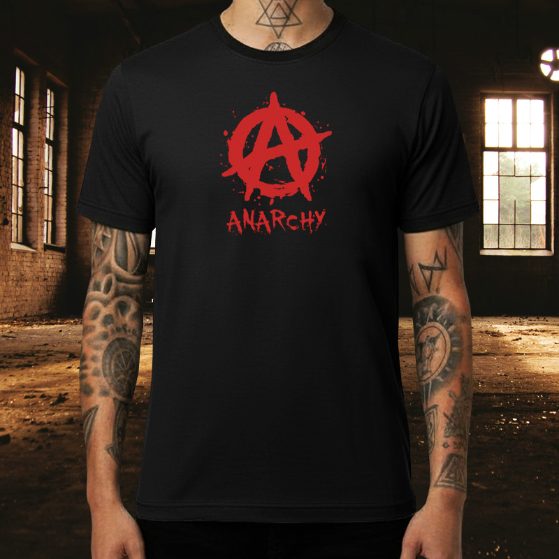 Tričko punk pánské Anarchy