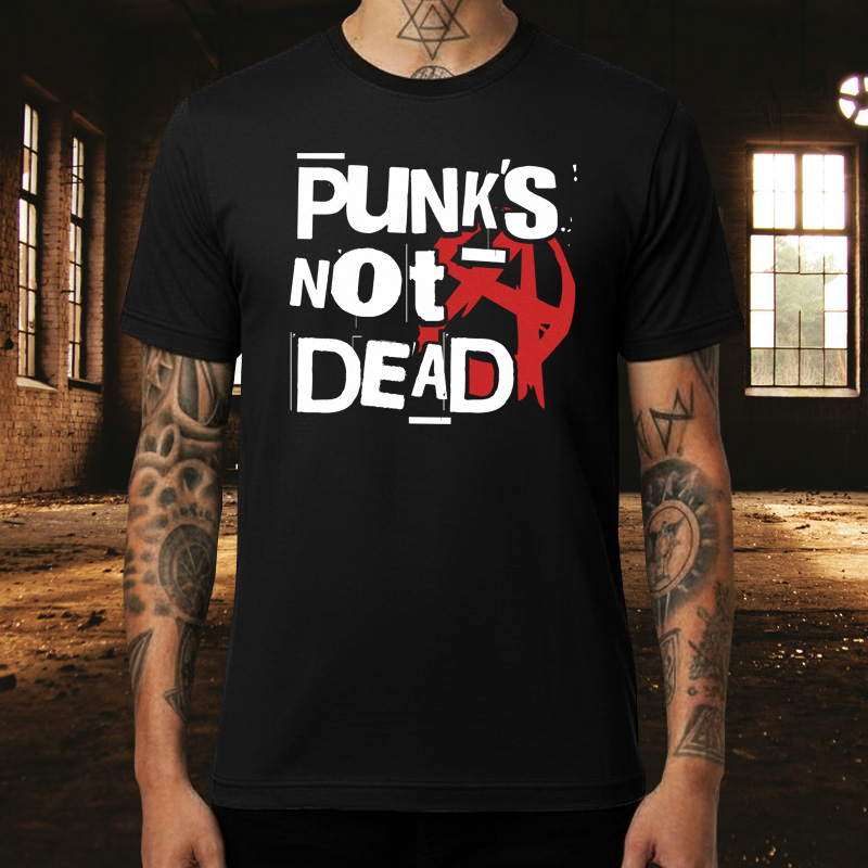 Tričko punk pánské Punks not dead