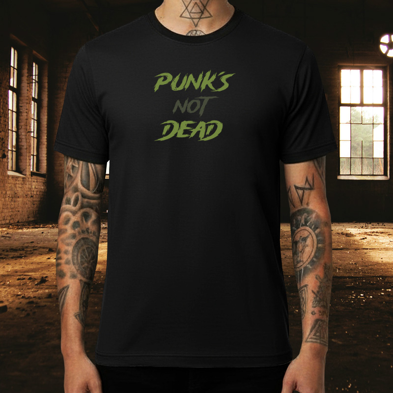 Tričko punk pánské Punks not dead