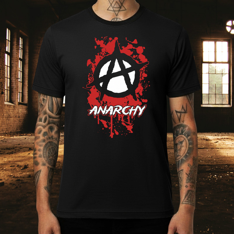 Tričko punk pánské Anarchy