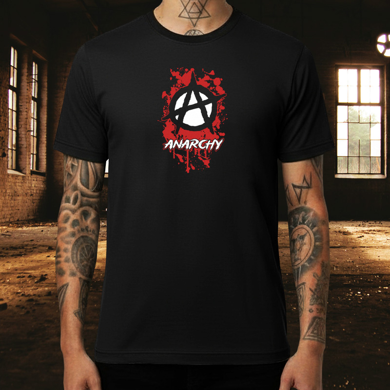 Tričko punk pánské Anarchy
