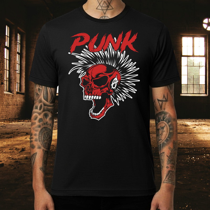 Tričko punk pánské