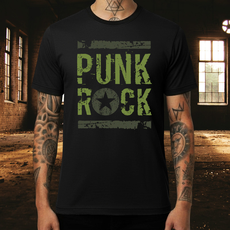 Tričko punk pánské Punk rock