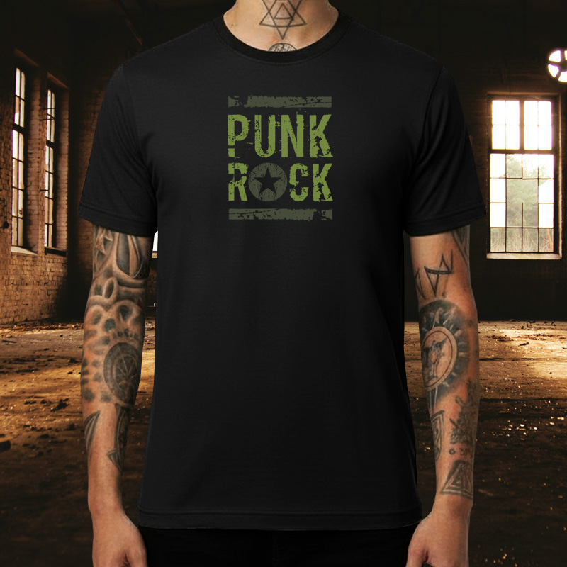 Tričko punk pánské Punk rock